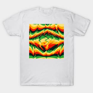Retro Psychedelic Design T-Shirt